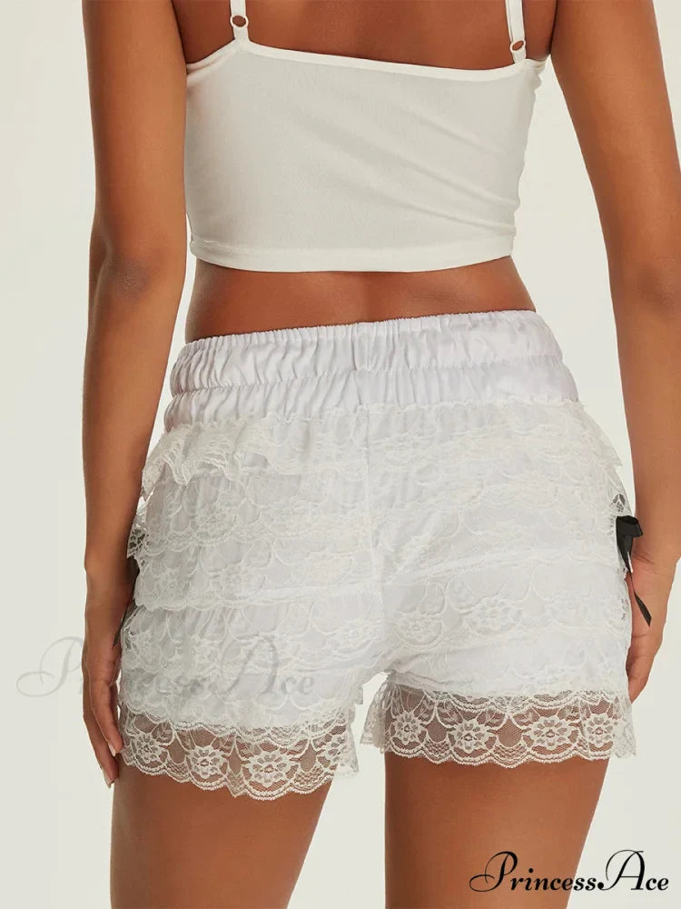 Antique Frill Lace Bloomer Short