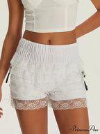 Antique Frill Lace Bloomer Short