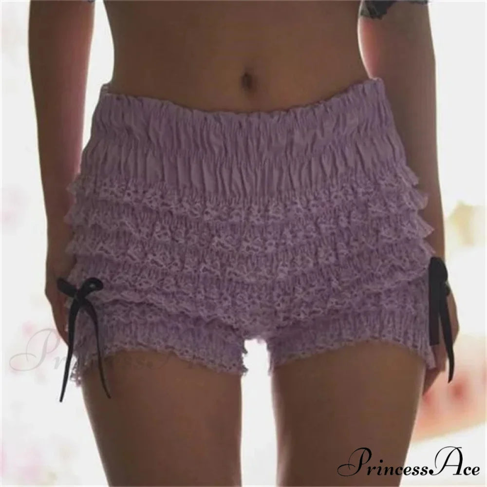Antique Frill Lace Bloomer Short