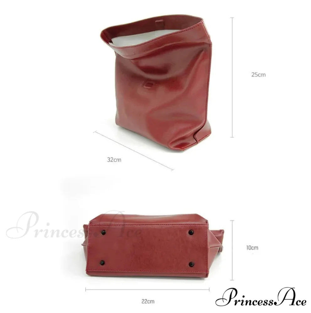 Antique Gentle PU Leather Pouch Wristlet