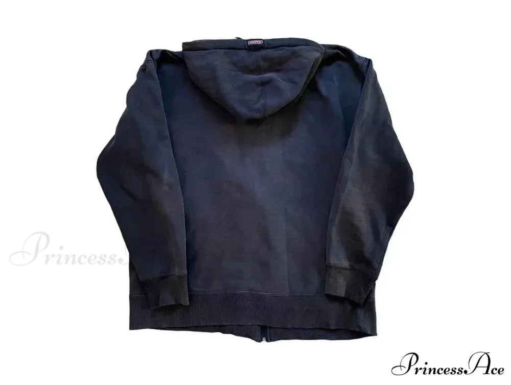 Antique Gothic Skeleton Zip Up Hoodie