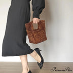 Antique Handcrafted Acrylic Square Evening Clutch Purse