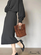 Antique Handcrafted Acrylic Square Evening Clutch Purse