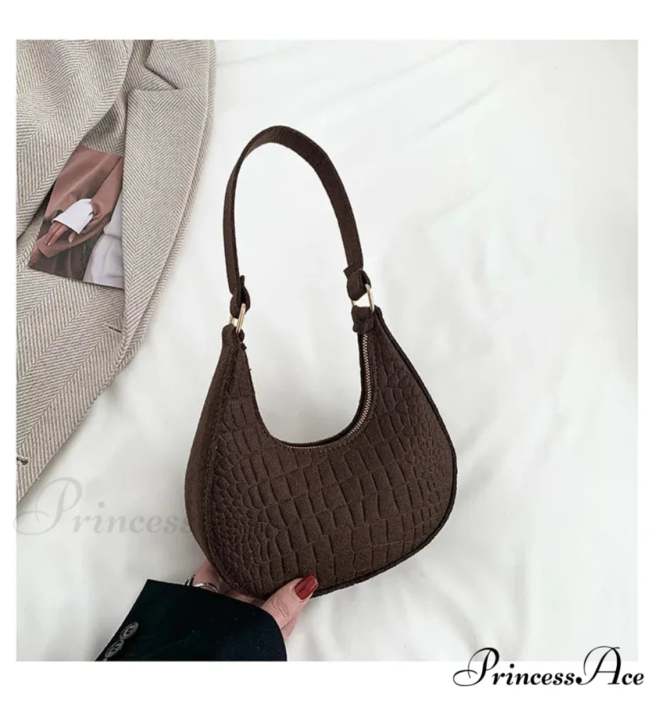 Antique Korean Sturdy Dumpling Underarm Bag