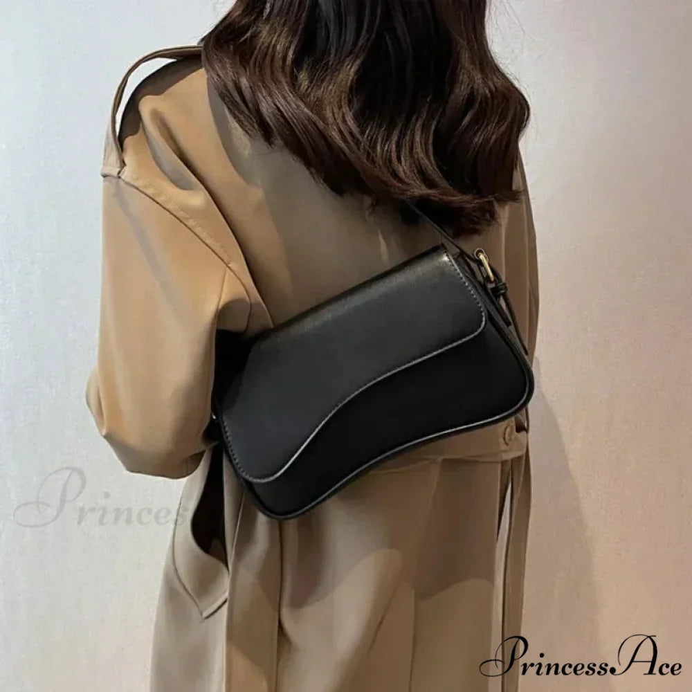 Antique Leather Designer Crossbody Shoulder Bag