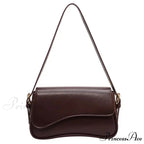 Antique Leather Designer Crossbody Shoulder Bag