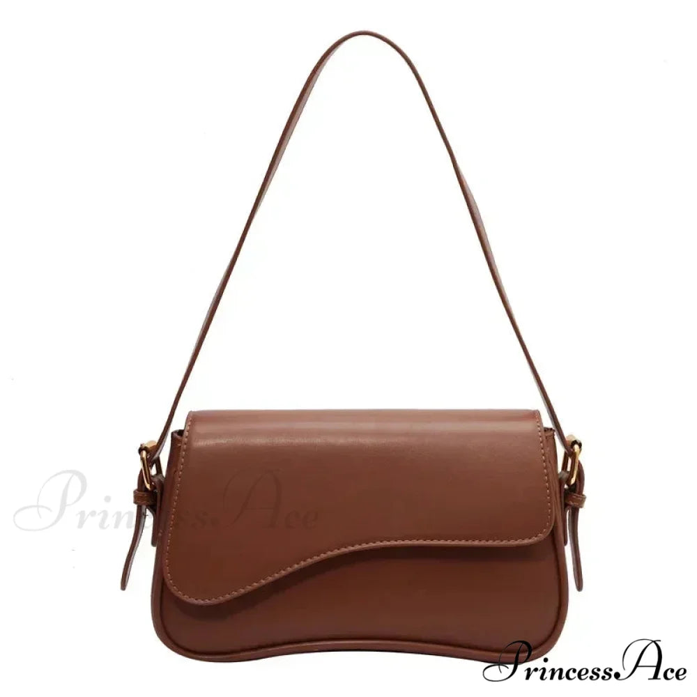 Antique Leather Designer Crossbody Shoulder Bag