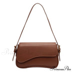 Antique Leather Designer Crossbody Shoulder Bag