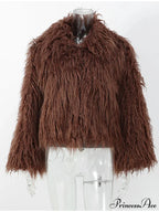 Antique Strong Luxurious Furry Brief Jacket