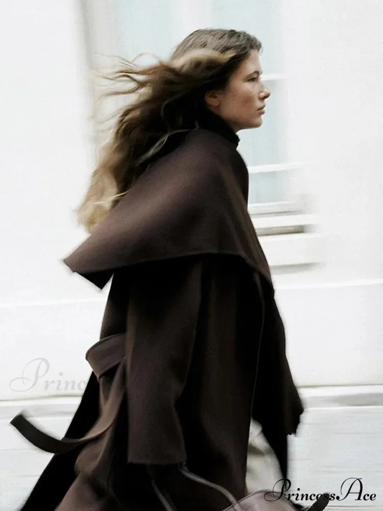 Antique Tan Wool Mix coat