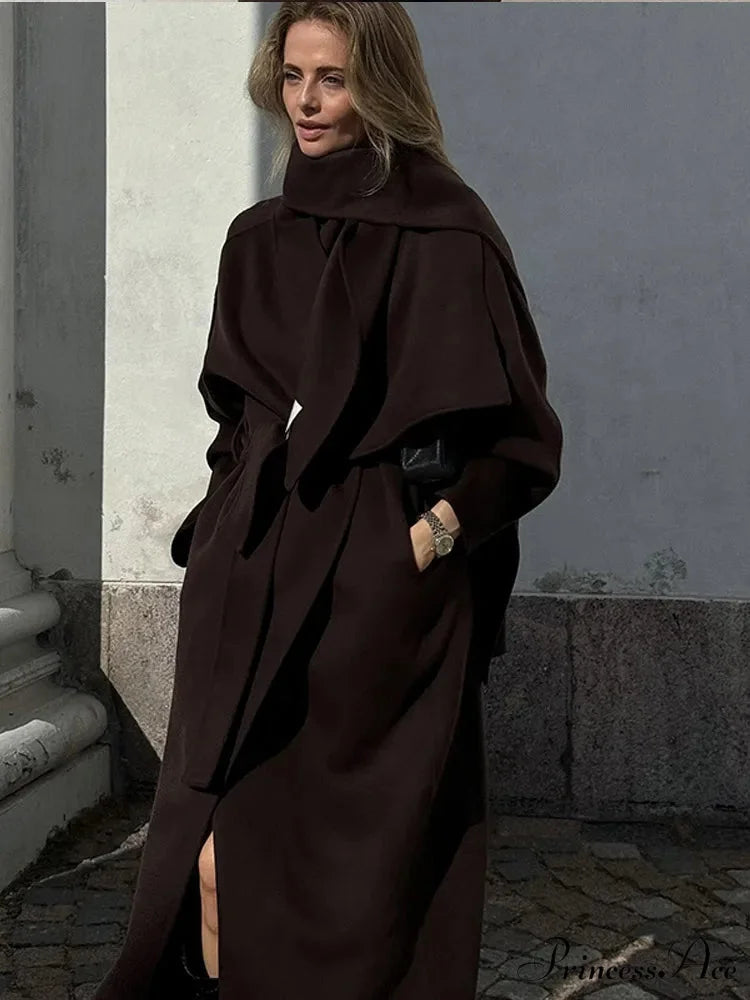 Antique Tan Wool Mix coat