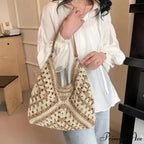 Antique Zipper Leather Journey Shoulder Bag