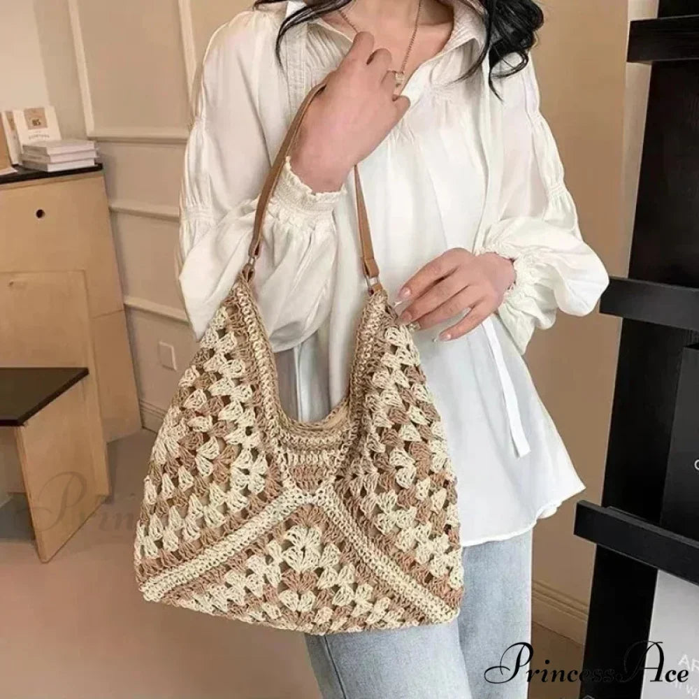 Antique Zipper Leather Journey Shoulder Bag