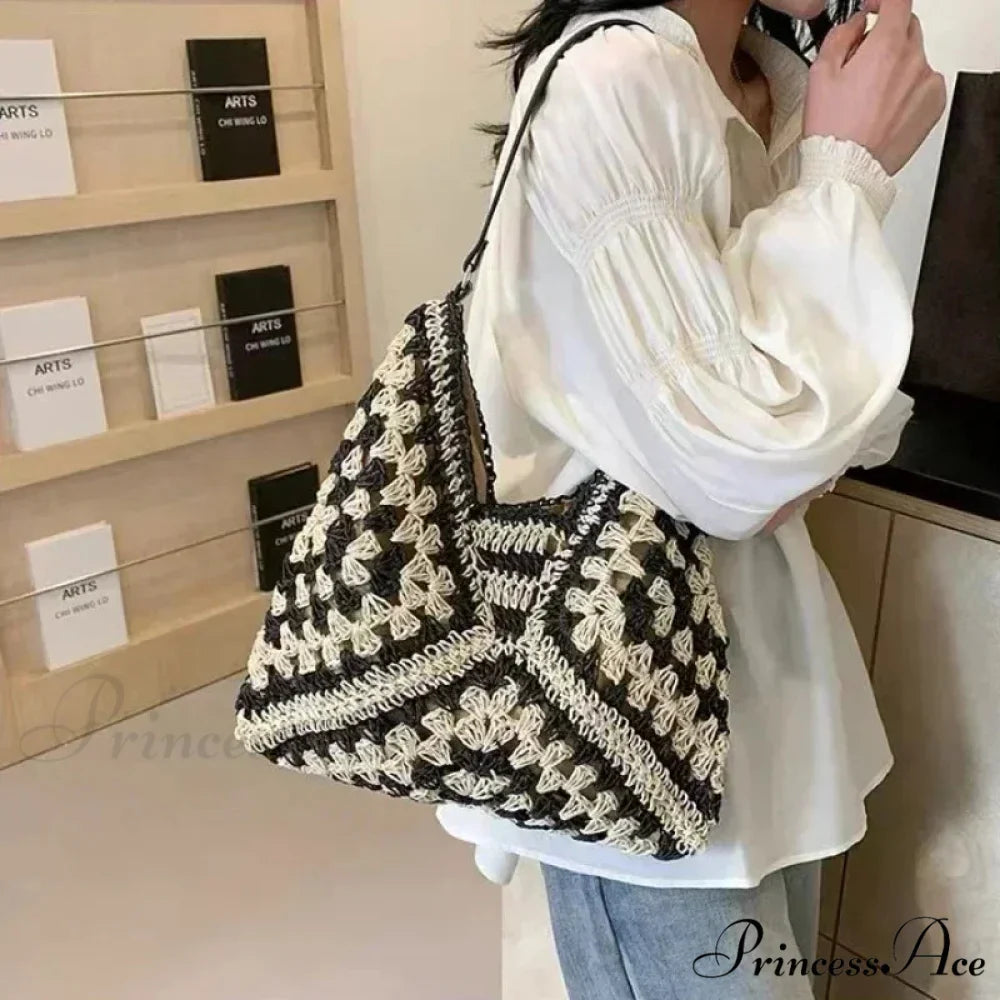 Antique Zipper Leather Journey Shoulder Bag