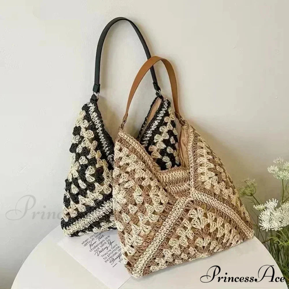 Antique Zipper Leather Journey Shoulder Bag