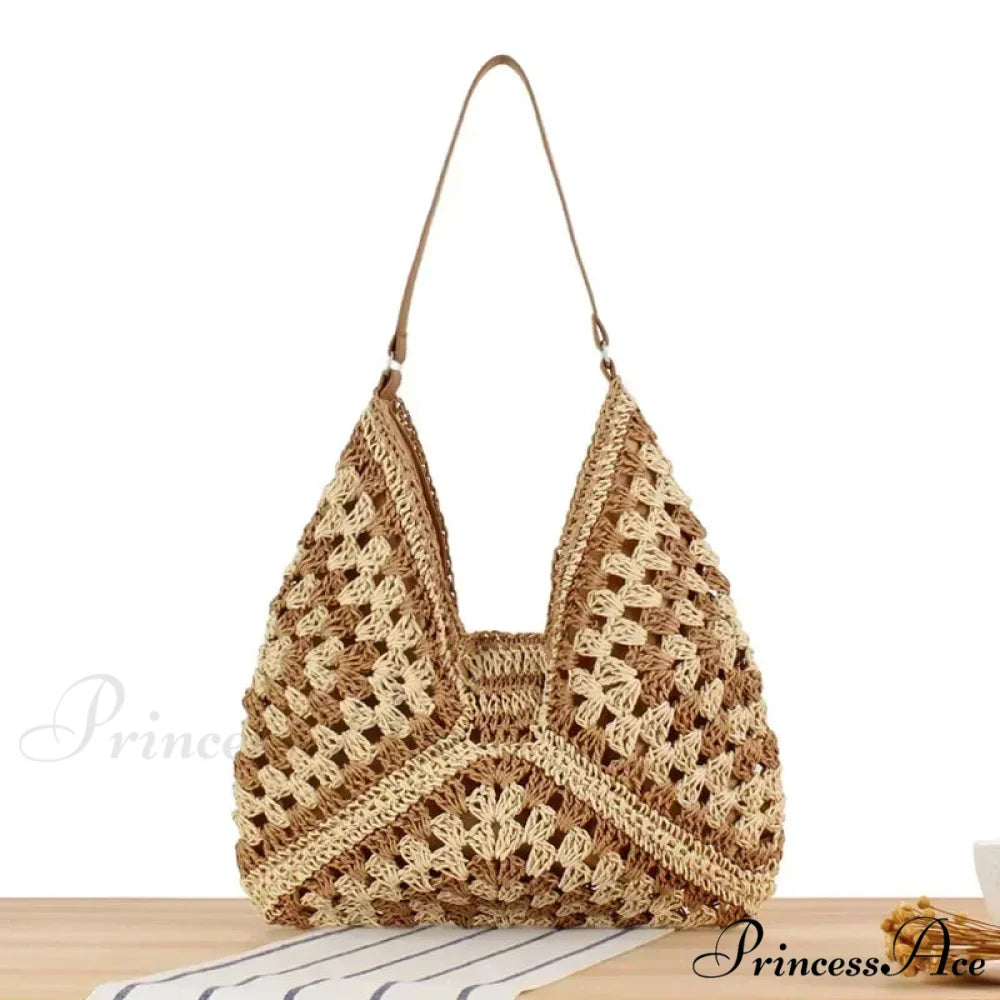 Antique Zipper Leather Journey Shoulder Bag