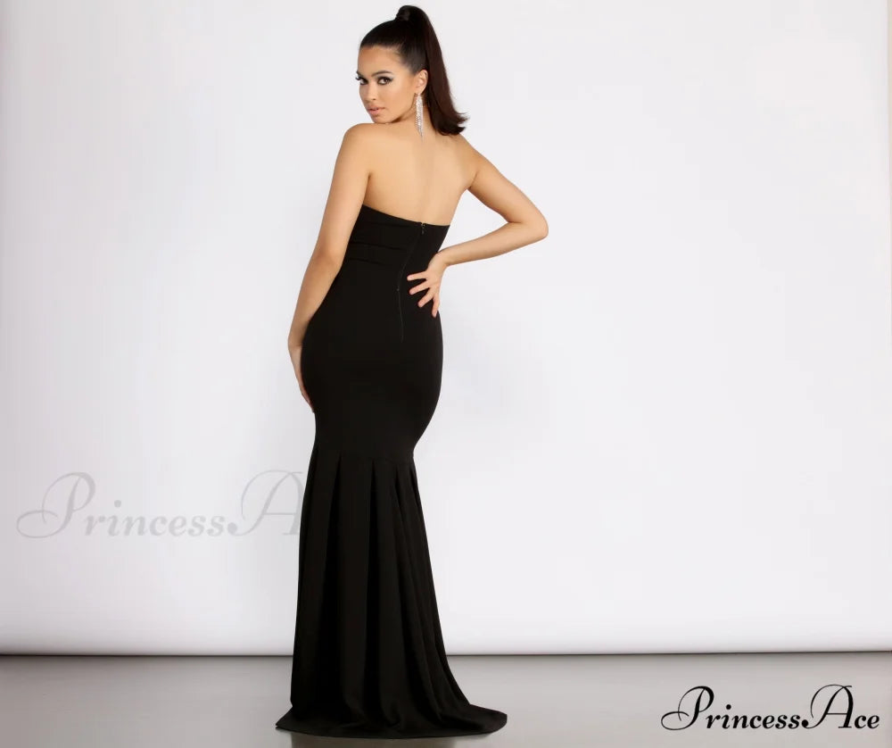 Aspyn Strapless Sweetheart Charming Mermaid Formal Dress