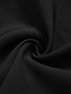 Asymmetric Buttoned Wide Trendy Leg Dress Pants