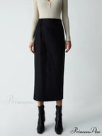 Asymmetric Layer Graceful Maxi Skirt