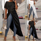 Asymmetrical Summer Casual Sexy Blouse