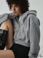 Athleisure Charming Crop Hoodie