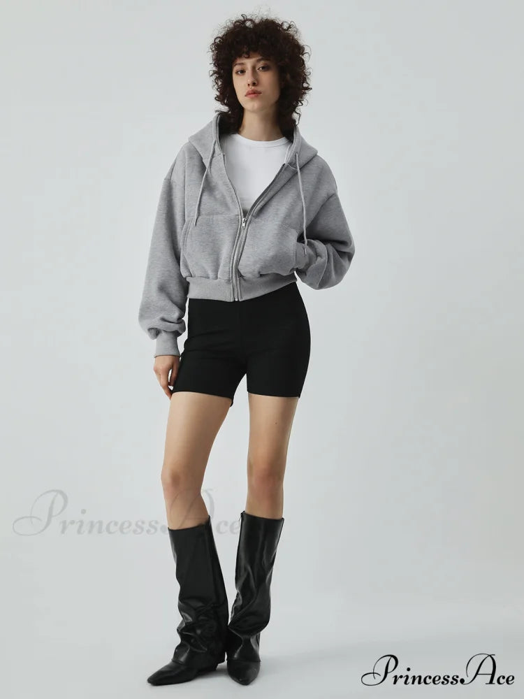 Athleisure Charming Crop Hoodie