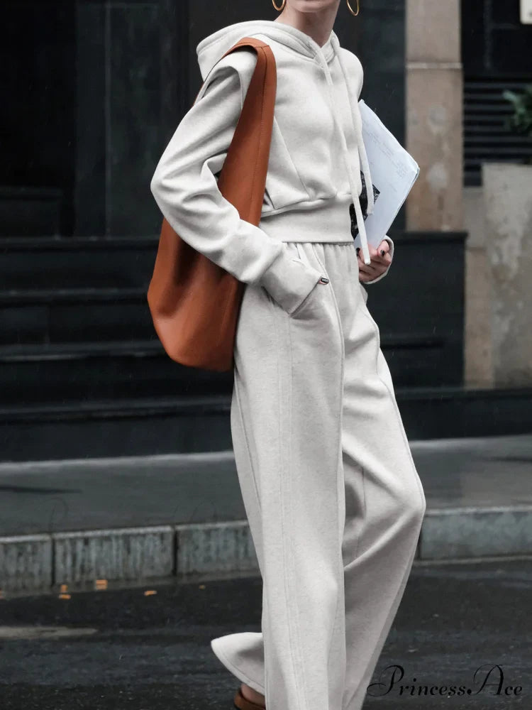 Athleisure Charming Drawstring Hoodie