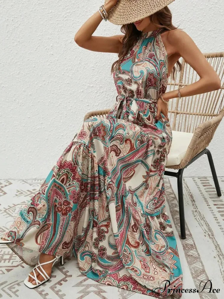 Attractive Antique Suspended Neck Boho Dress