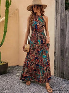 Attractive Antique Suspended Neck Boho Dress