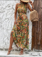 Attractive Antique Suspended Neck Boho Dress