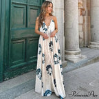 Attractive Open-Back Bohemian Gown