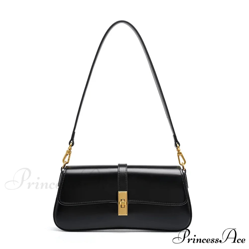 Authentic Leather French Bread Shoulder Purse