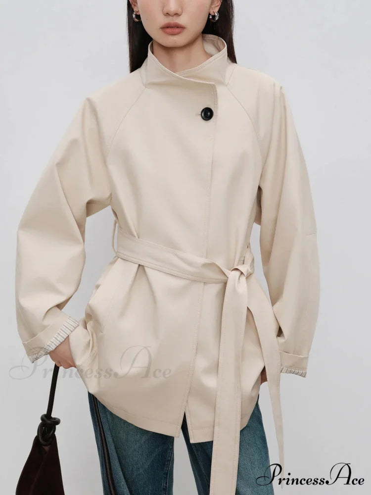 Autumn Extra Long Flowy Oversized Casual Belt Double Breasted Loose Korean Fashion 2024 Stylish Coat