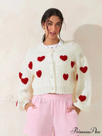 Autumn Sweater 3D Bow Cardigan