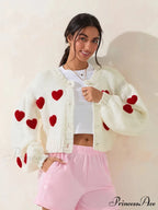 Autumn Sweater 3D Bow Cardigan