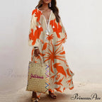 Autumn Vintage Long Lantern Sleeve Ladies Dresses