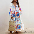 Autumn Vintage Long Lantern Sleeve Ladies Dresses