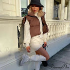 Autumn Winter Short Cotton Down Vest Stand-up Collar Warm Quilted Outdoor Travel Jacket Coat