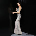 Ava Colorful Stylish Sequin Formal Dress