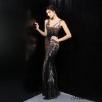 Ava Colorful Stylish Sequin Formal Dress