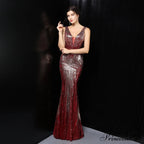 Ava Colorful Stylish Sequin Formal Dress