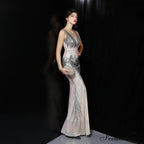 Ava Colorful Stylish Sequin Formal Dress