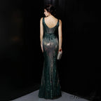 Ava Colorful Stylish Sequin Formal Dress