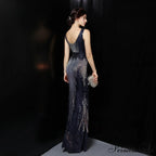 Ava Colorful Stylish Sequin Formal Dress