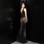 Ava Colorful Stylish Sequin Formal Dress