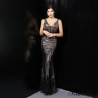 Ava Colorful Stylish Sequin Formal Dress