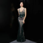 Ava Colorful Stylish Sequin Formal Dress