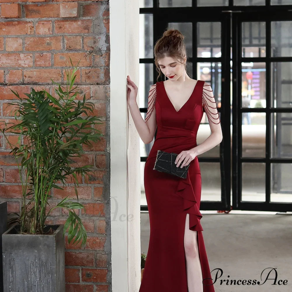 Ava Cowl Stylish Neck Formal Dress