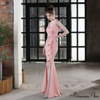 Ava Cowl Stylish Neck Formal Dress