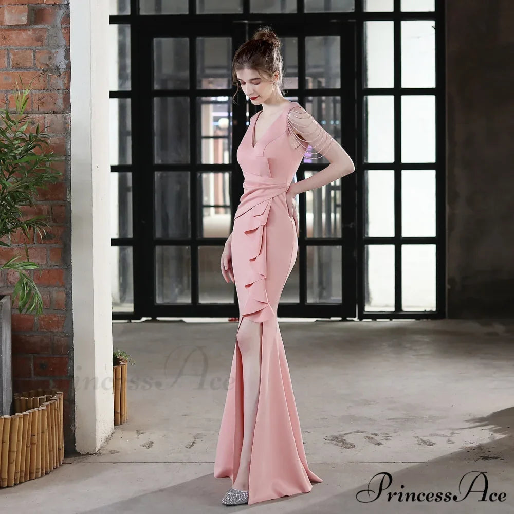 Ava Cowl Stylish Neck Formal Dress